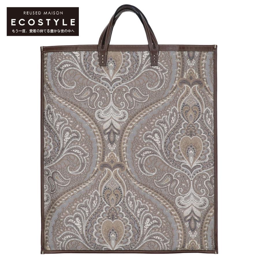 美品 A VACATION アヴァケーション FAN PAISLEY GREY ファン 