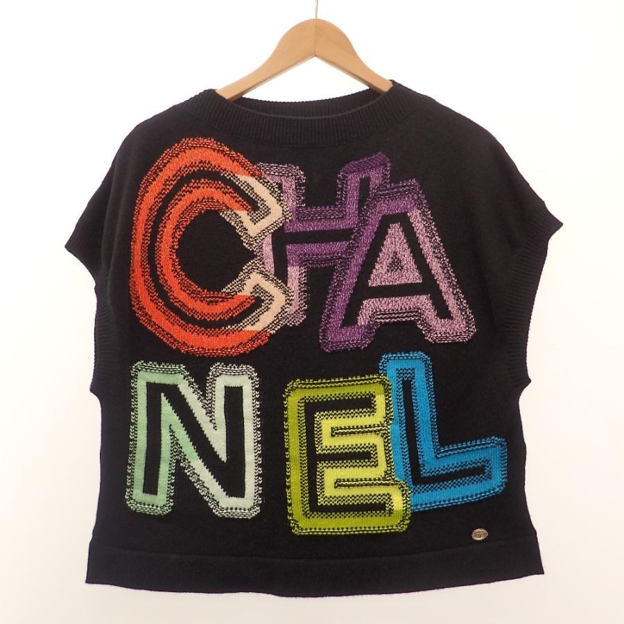 CHANEL 美品/ シャネル 21S P70887 K10120 ニットプルオーバー CHANEL 美品/ シャネル 21S P70887 K10120 ニットプルオーバー