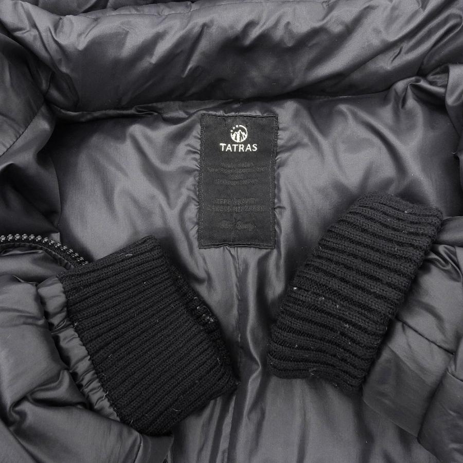 TATRAS タトラス ダウンコート LTA-4114B-10 ブラック 34