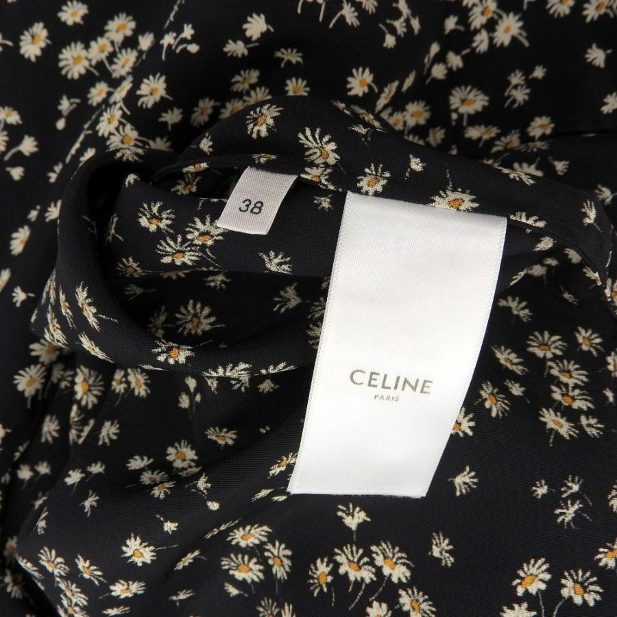 CELINE 美品 セリーヌ フォークボタンプラケット付き デイジー CELINE 美品 セリーヌ フォークボタンプラケット付き デイジー