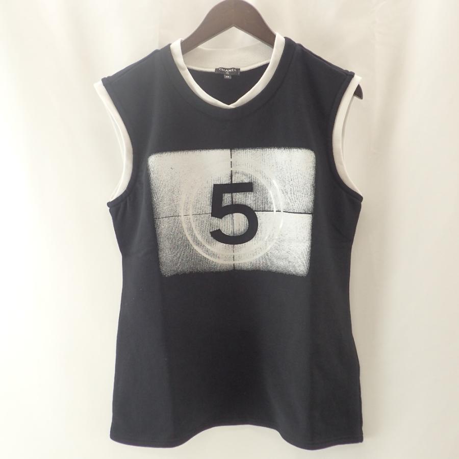 CHANEL 国内正規/ シャネル P70679V62077 No.5 ノースリーブ トップス 