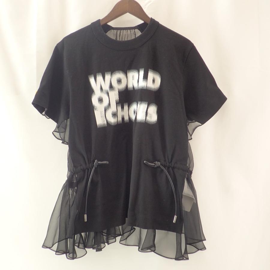 sacai /21年製 サカイ 21-05573 レースドッキング Tシャツ sacai /21年製 サカイ 21-05573 レースドッキング Tシャツ