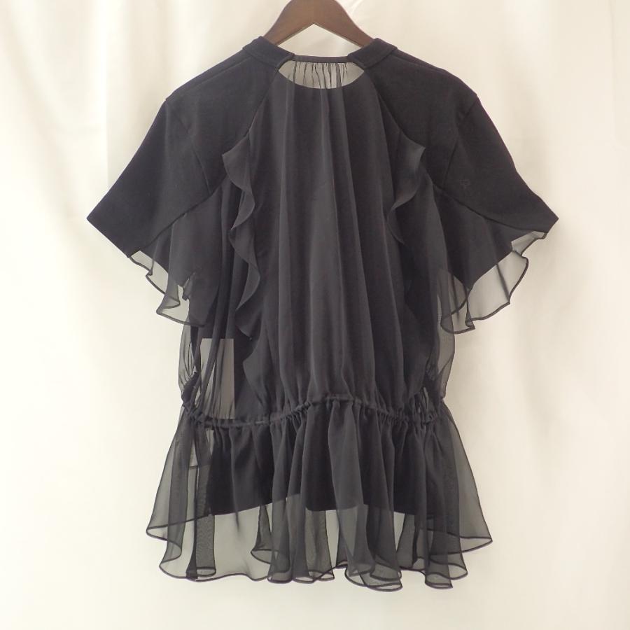 sacai /21年製 サカイ 21-05573 レースドッキング Tシャツ sacai /21年製 サカイ 21-05573 レースドッキング Tシャツ