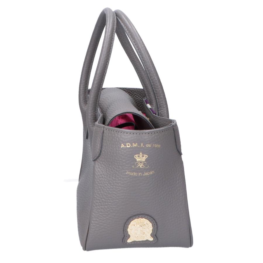 【新品】　ADMJ トートバッグ　スパンコール　クラウン　レザー　グレージュ 新品未使用 A.D.M.J. Accessoires De Mademoiselle ADMJ スパンコール
