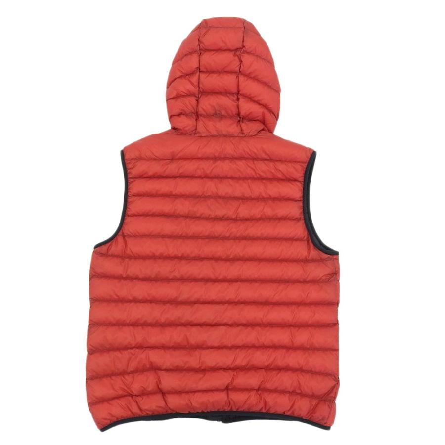 MONCLER 赤 ダウンベスト LONGUE SAISON