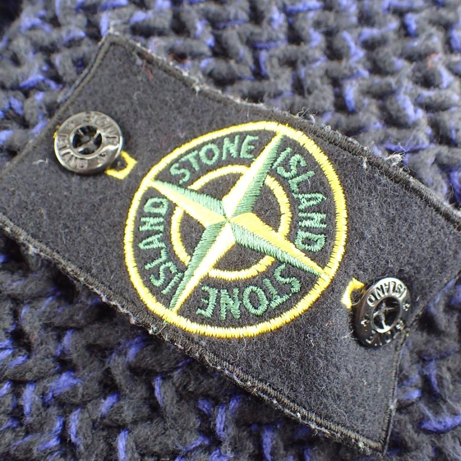 美品/国内正規 STONE ISLAND ストーンアイランド 5515567B6 アームロゴ