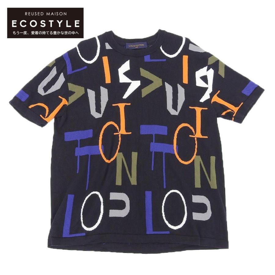 美品 LOUIS VUITTON ルイ・ヴィトン エレクトリック インターシャ 半袖  