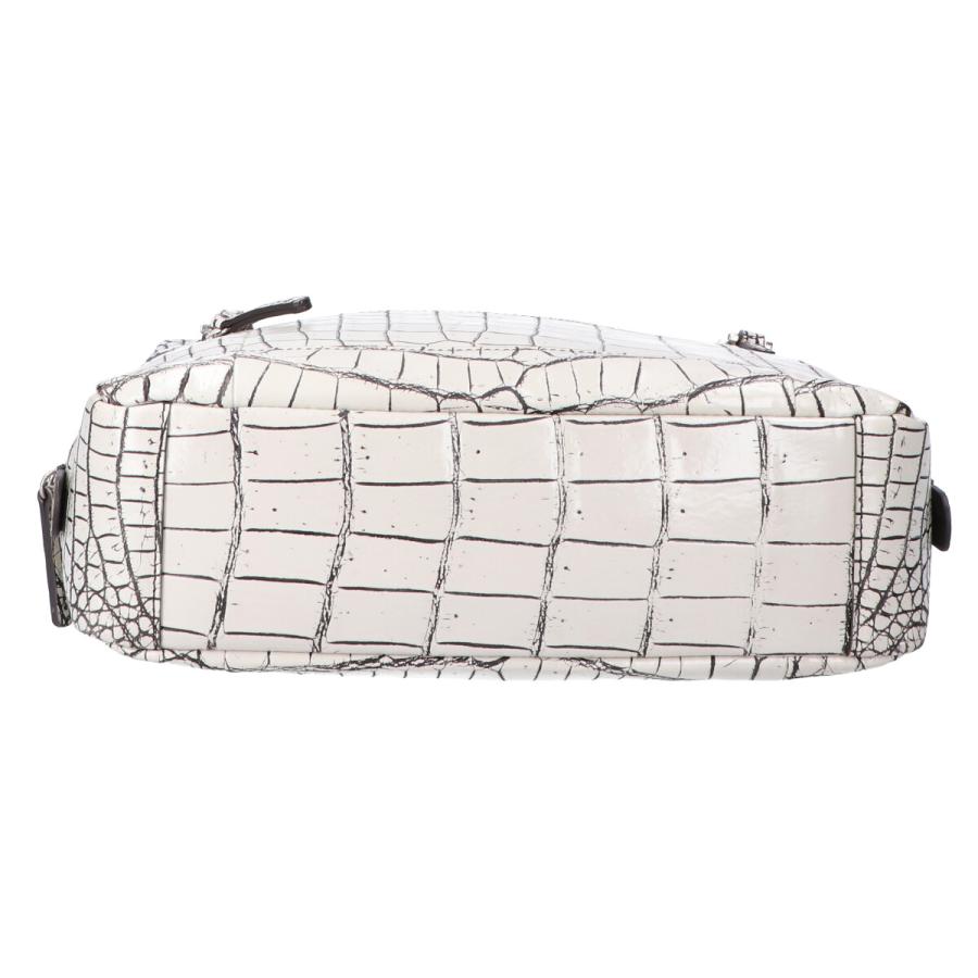 BEAUGRAND ボーグラン メジクロコダイル ハンドバッグ ホワイト