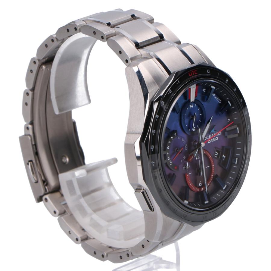 CASIO カシオ OCW-G2000SB‐2AJR OCEANUS オシアナス 宇宙兄弟コラボ 腕時計 シルバー系 メンズ