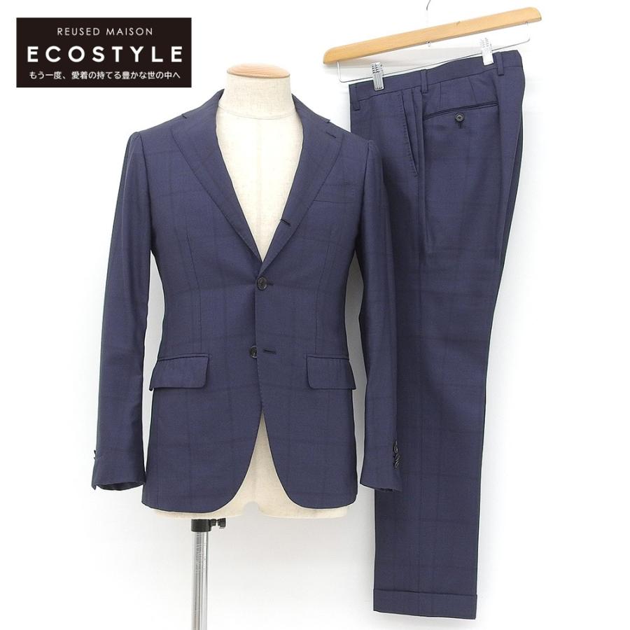 ブリッラ ペル イル グスト スーツ セットアップ ネイビー グレン