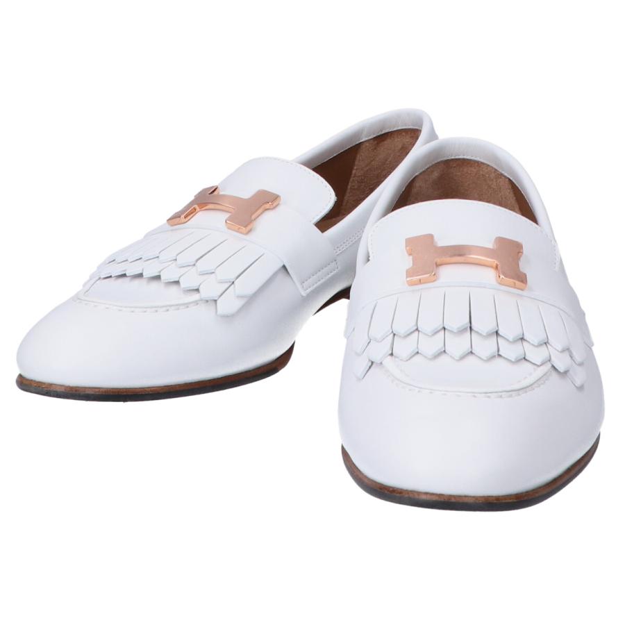 美品 HERMES エルメス ロワイヤル タッセル ローファー / モカシン 