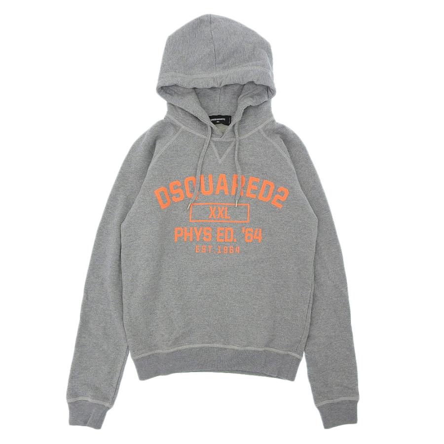 DSQUARED2 美品 ディースクエアード カレッジプリント スウェットプル  