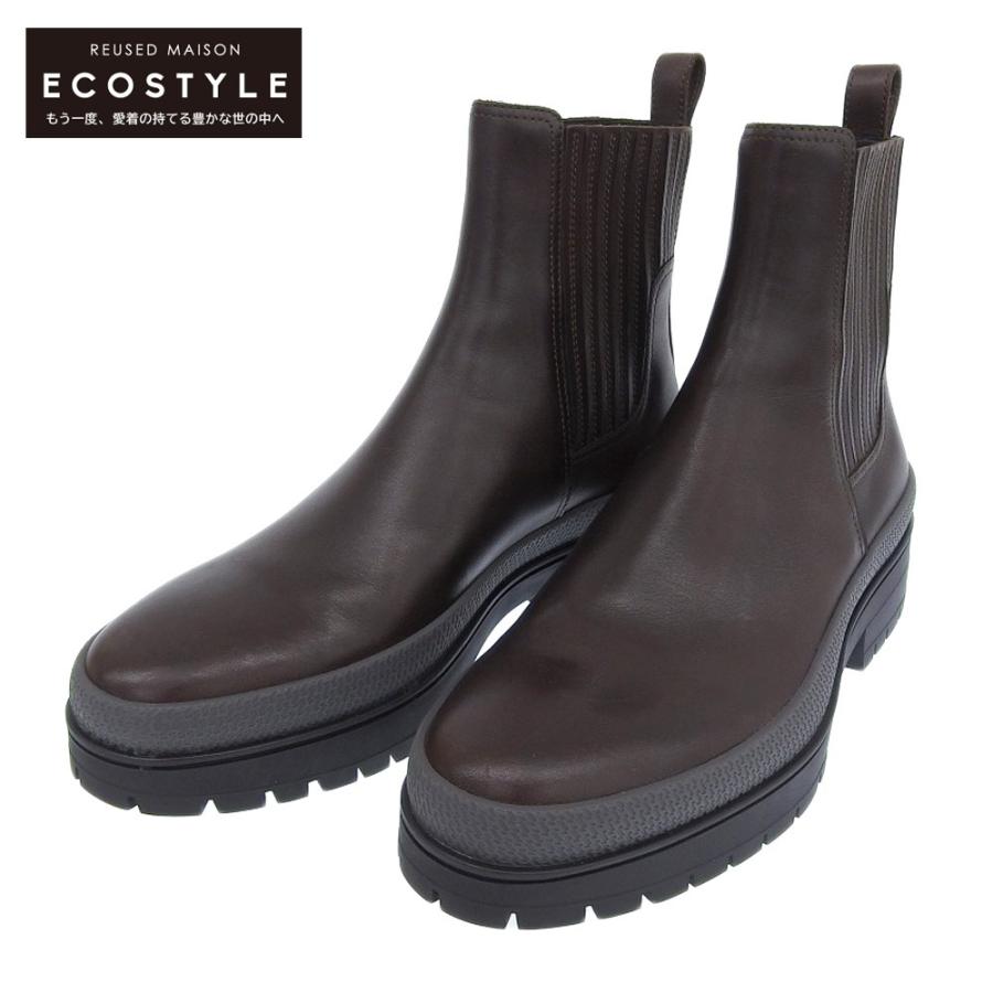 新品同様 HERMES エルメス Barque(バルク) サイドゴアブーツ シューズ