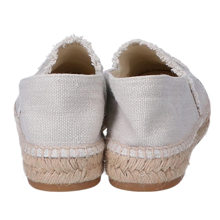 CHANEL（シャネル） 美品/ G29762 ココマーク エスパドリーユ フラット