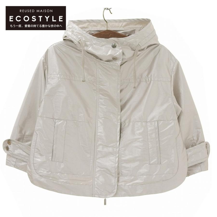 国内正規 Moncler モンクレール Domon ショート ナイロン ジャケット ０ メタリックシルバー レディース ブランドリユースショップエコスタイル 通販 Yahoo ショッピング