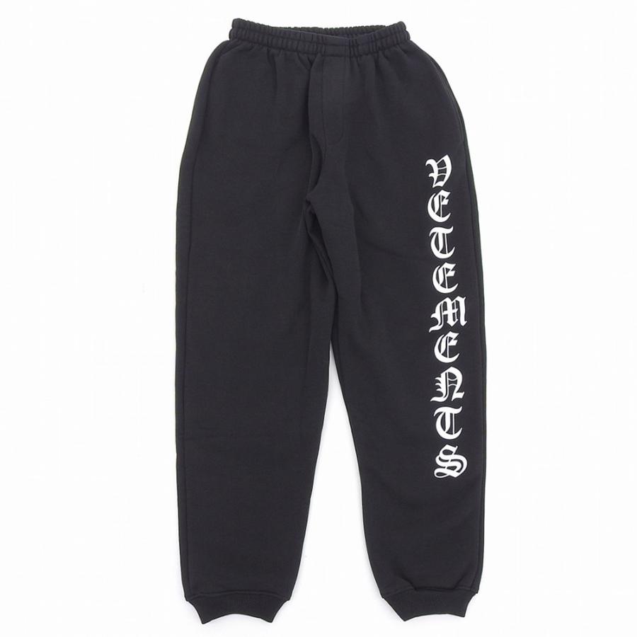美品 VETEMENTS ヴェトモン Gothic Font Sweat Pants ボトムス メンズ 