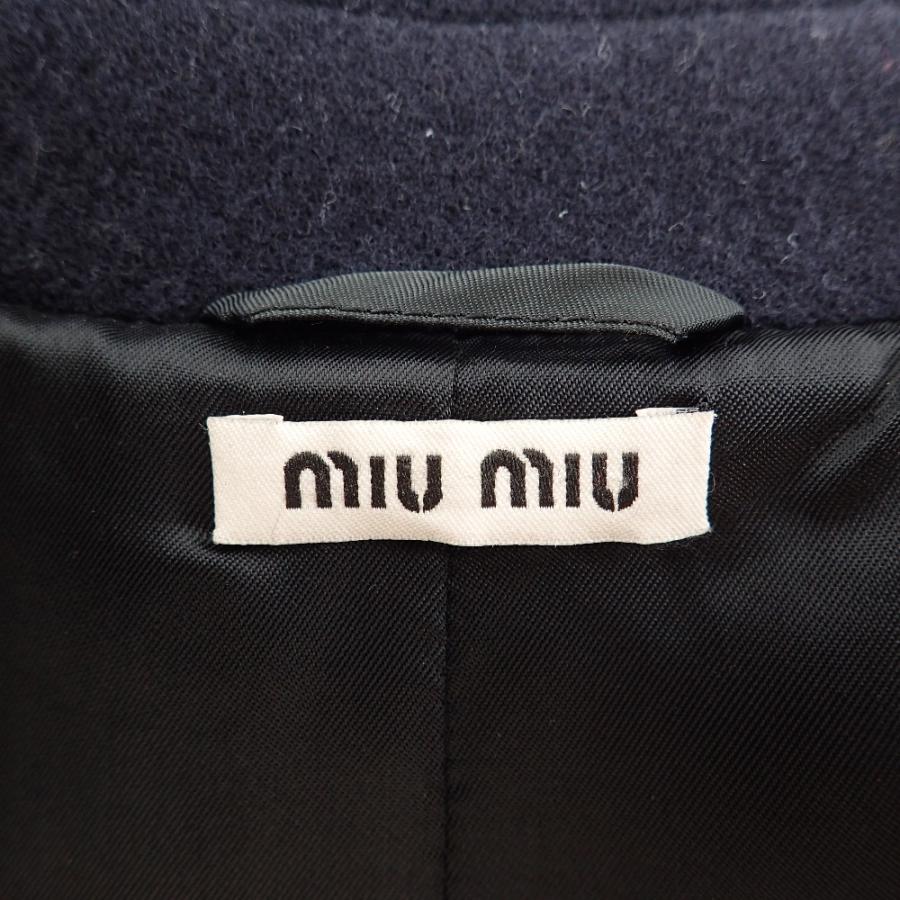 miu miu（ミュウミュウ） 国内正規/ ファスナーデザイン ウール