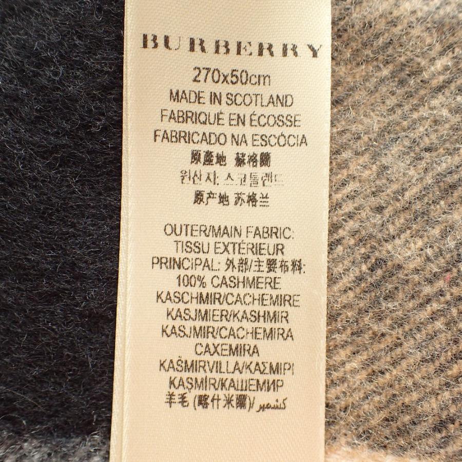 BURBERRY（バーバリー） 美品 4557714 ノヴァチェック カシミヤ100