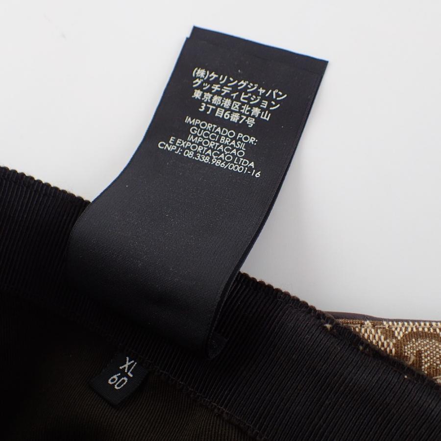 GUCCI 美品/国内正規 グッチ GG総柄 サイドシェリーライン ベース 