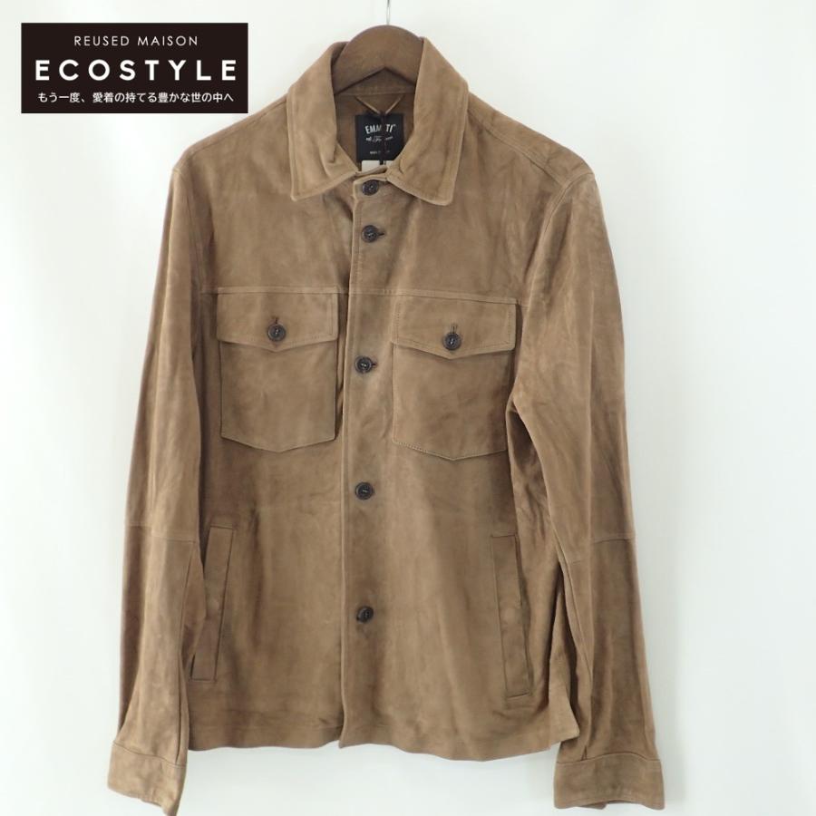 オンラインストア買付 EMMETI × Brillaperilgusto / スエード シャツ