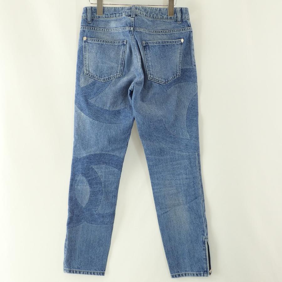 CHANEL 国内正規 シャネル P56047 V42309 WASHED DENIM JEANS CHANEL 国内正規 シャネル P56047 V42309 WASHED DENIM JEANS