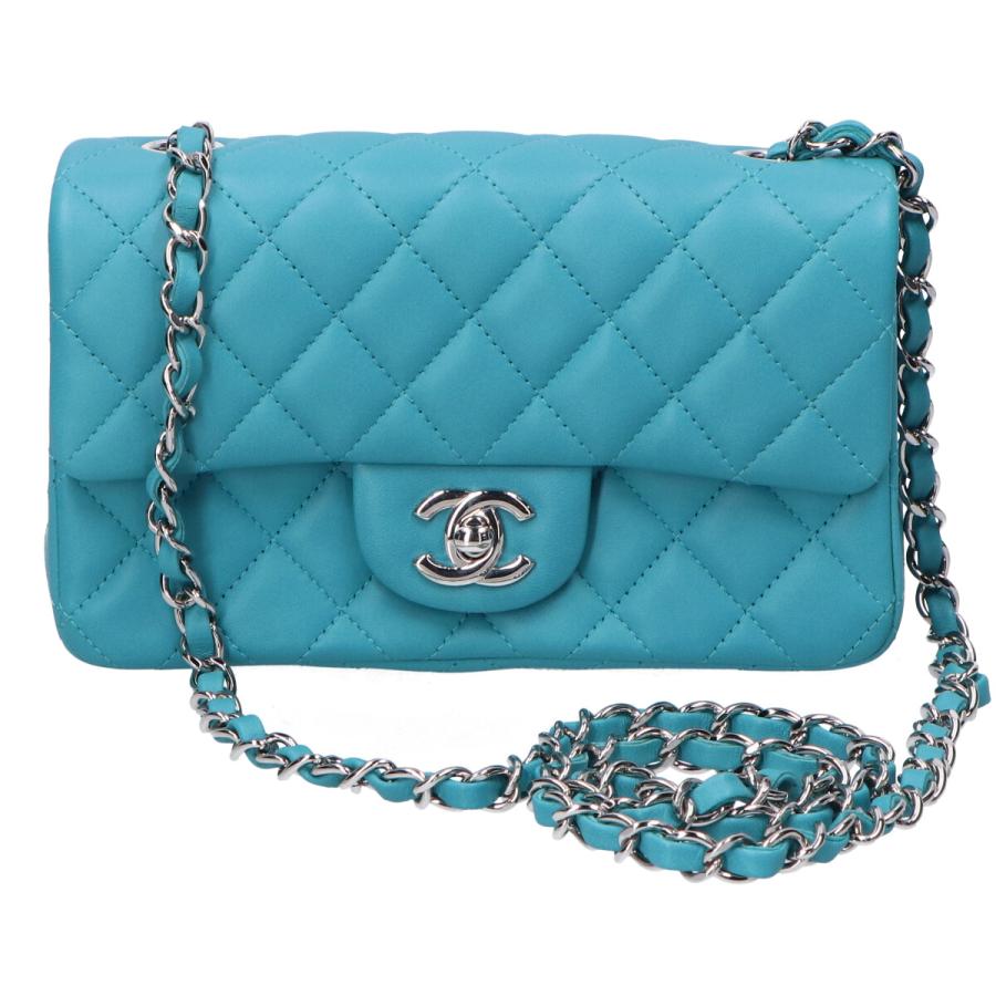 CHANEL 新品同様/ シャネル 19番台 マトラッセ ラムスキン シングル