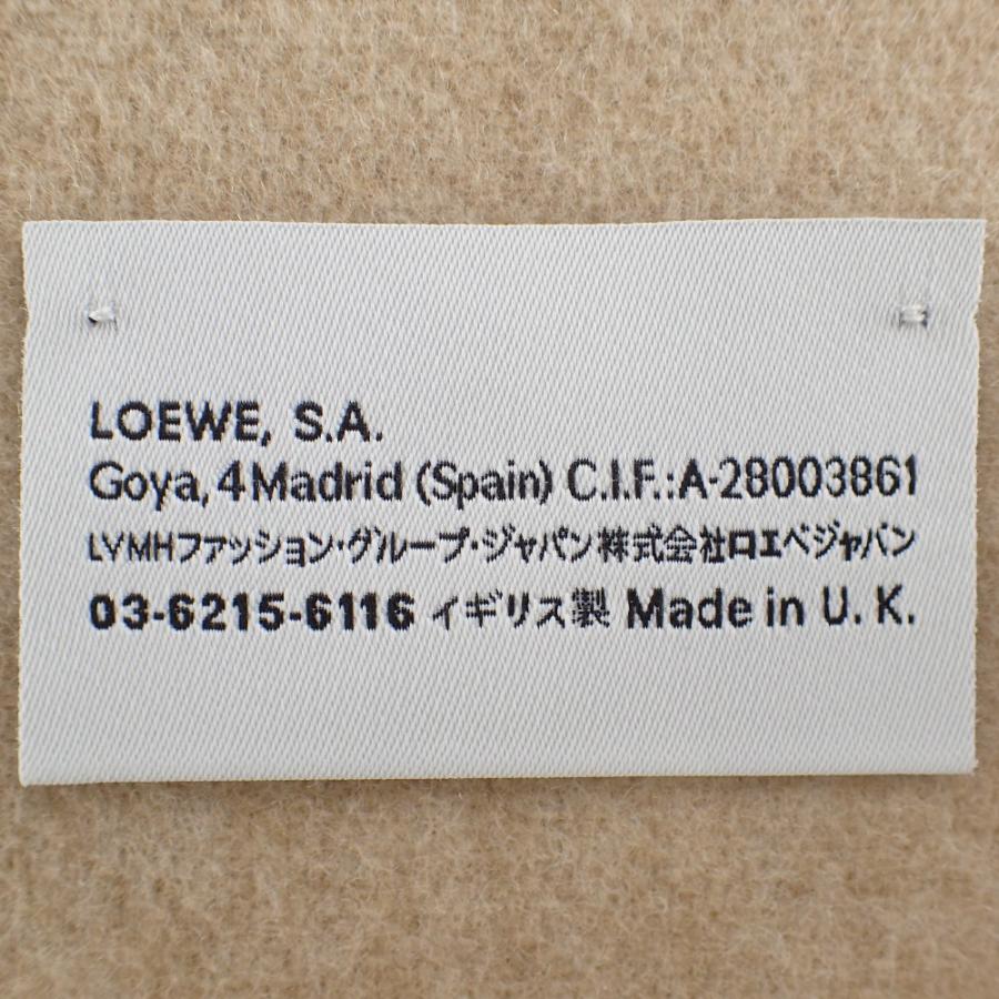 LOEWE 美品 ロエベ ウール&カシミヤ バイカラー スカーフ LOEWE 美品 ロエベ ウール&カシミヤ バイカラー スカーフ