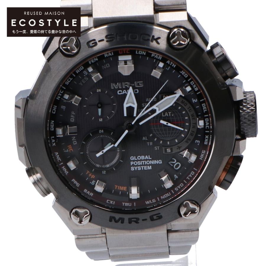 美品/ G-SHOCK ジーショック MRG-G1000D-1A MR-G フルメタル GPS