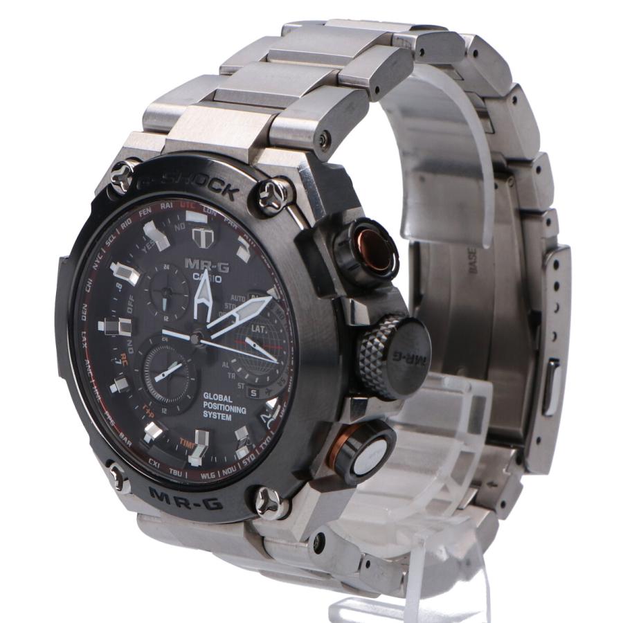美品/ G-SHOCK ジーショック MRG-G1000D-1A MR-G フルメタル GPS