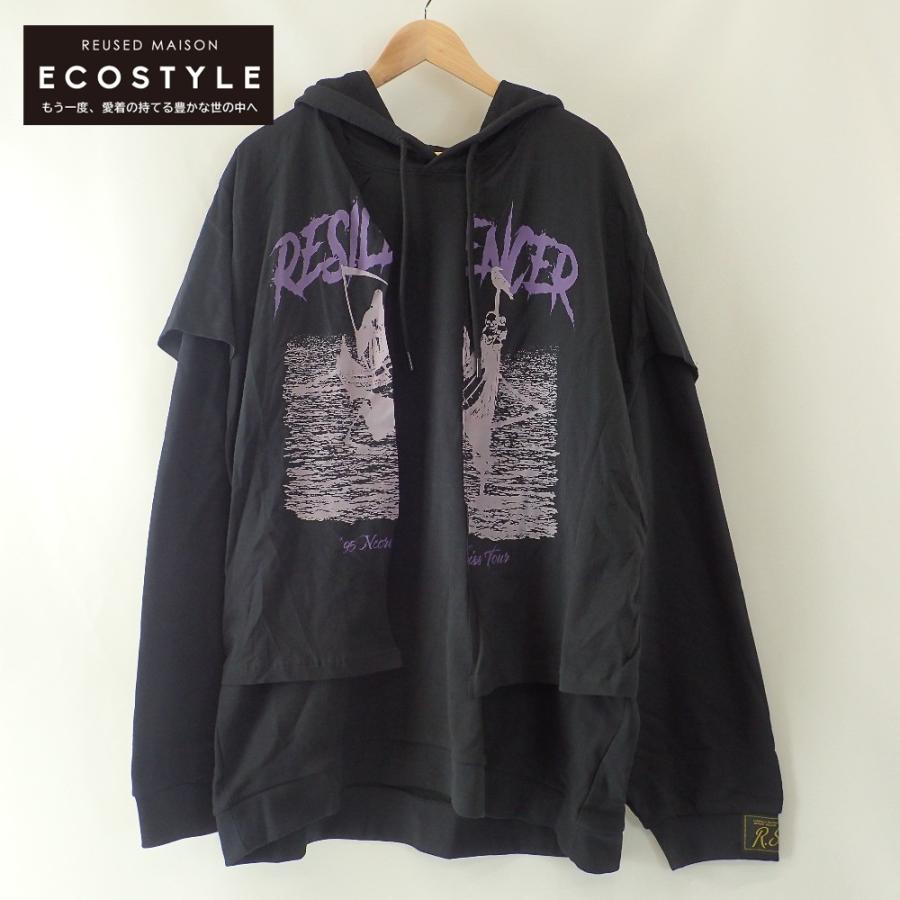 RAF SIMONS 22SS オーバーサイズドッキングカットソー