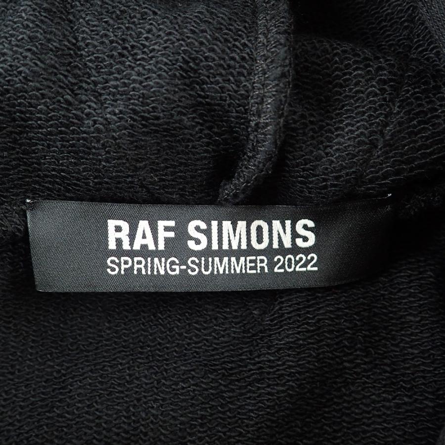 美品/22SS RAF SIMONS ラフシモンズ オーバーサイズ フロントプリント 