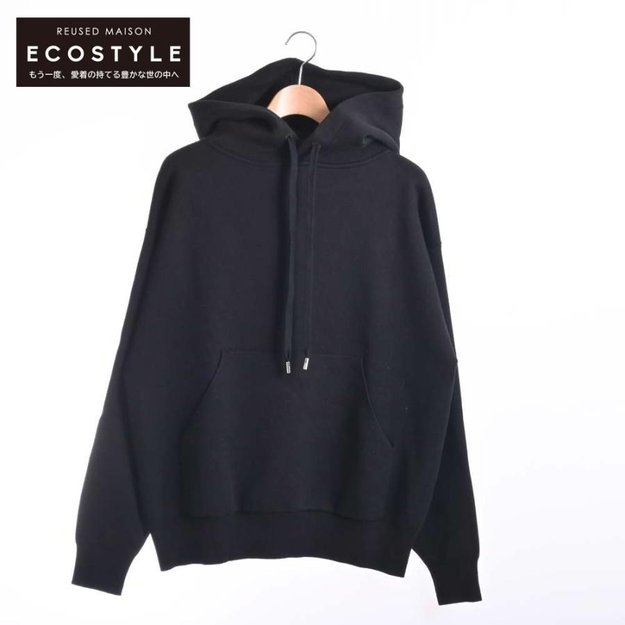 CABaN コットンカシミヤ パーカー ブラック M CABaN コットンカシミヤ