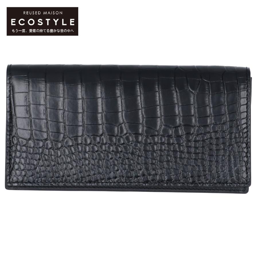 ◇カミーユフォルネ◇レザー/アリゲーター/ケース/小銭入れ/財布