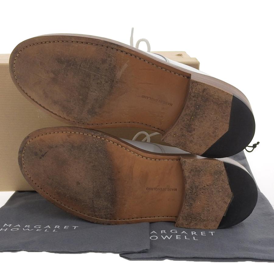 Tricker's 美品 トリッカーズ マーガレットハウエル別注 レザー Tricker's 美品 トリッカーズ マーガレットハウエル別注 レザー
