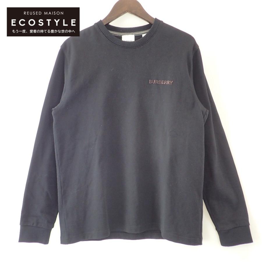 BURBERRY バーバリー 8048245 22SS ブラック ロゴ ジャージー ロング 