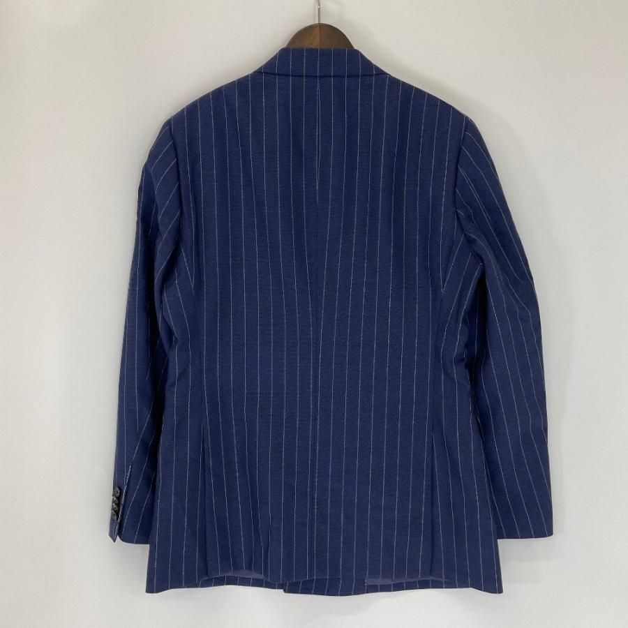 THE SUIT COMPANY スーツカンパニー ×カノニコ ネイビー ストライプ