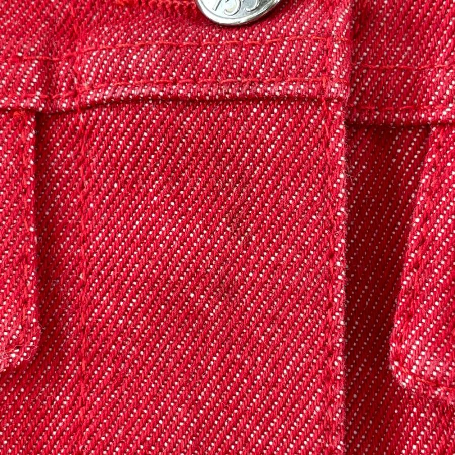 GUCCI（グッチ） 207-1164-4121 レッド デニムジャケット レッド 40