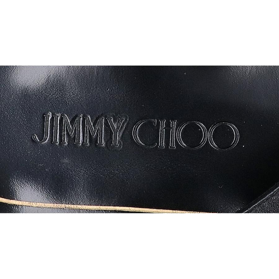 美品/ JIMMY CHOO ジミーチュウ スター スタッズ レザー サンダル
