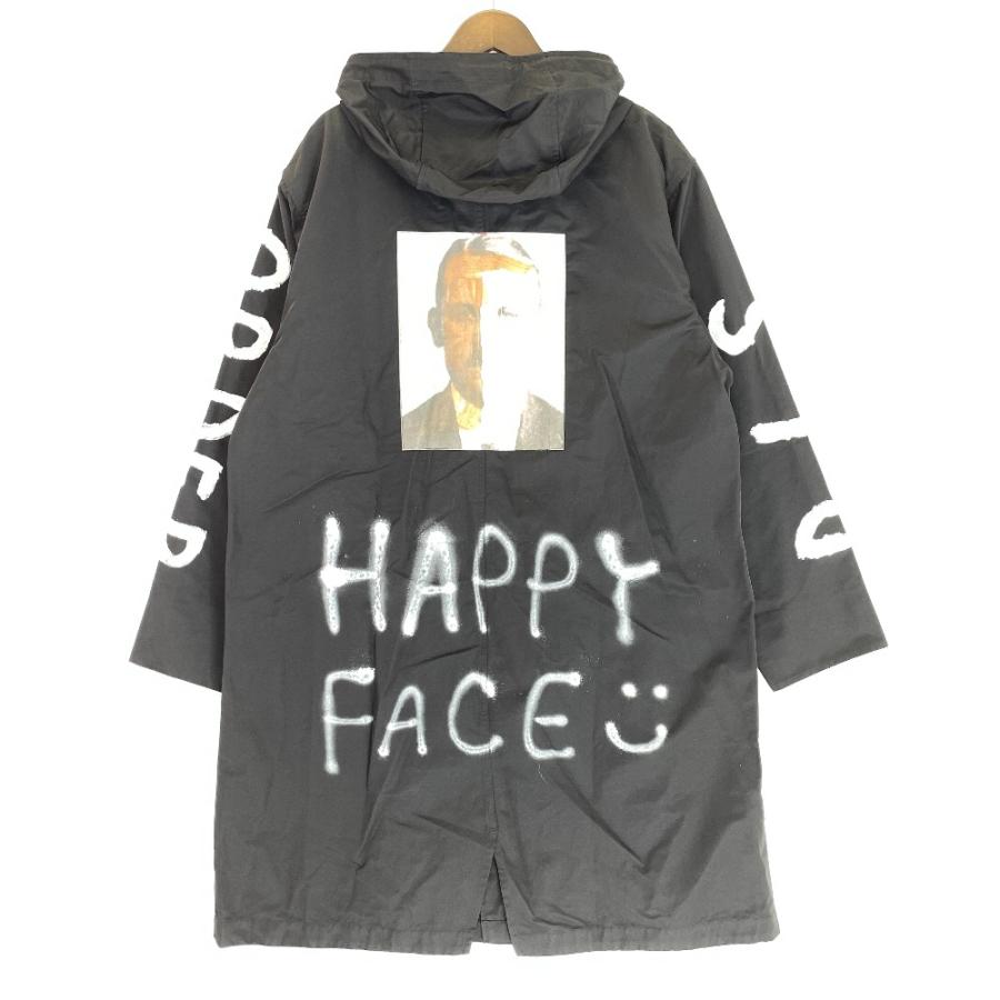 guernika ゲルニカ ブラック HAPPYFACE ペイント フーデット guernika ゲルニカ ブラック HAPPYFACE ペイント フーデット
