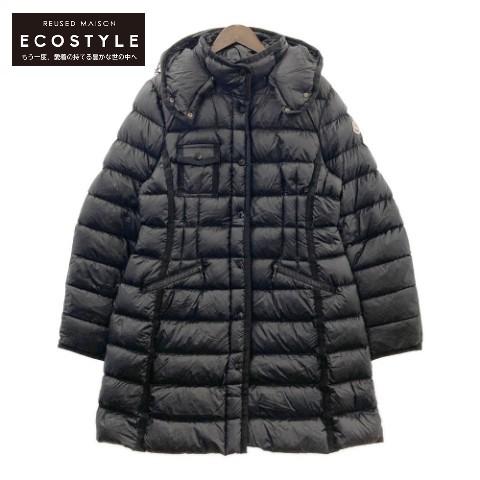【美品】MONCLER HERMINE ブラック ダウンコート Mサイズ 美品 MONCLER HERMINE ダウンコート ブラック 黒 0 - メルカリ