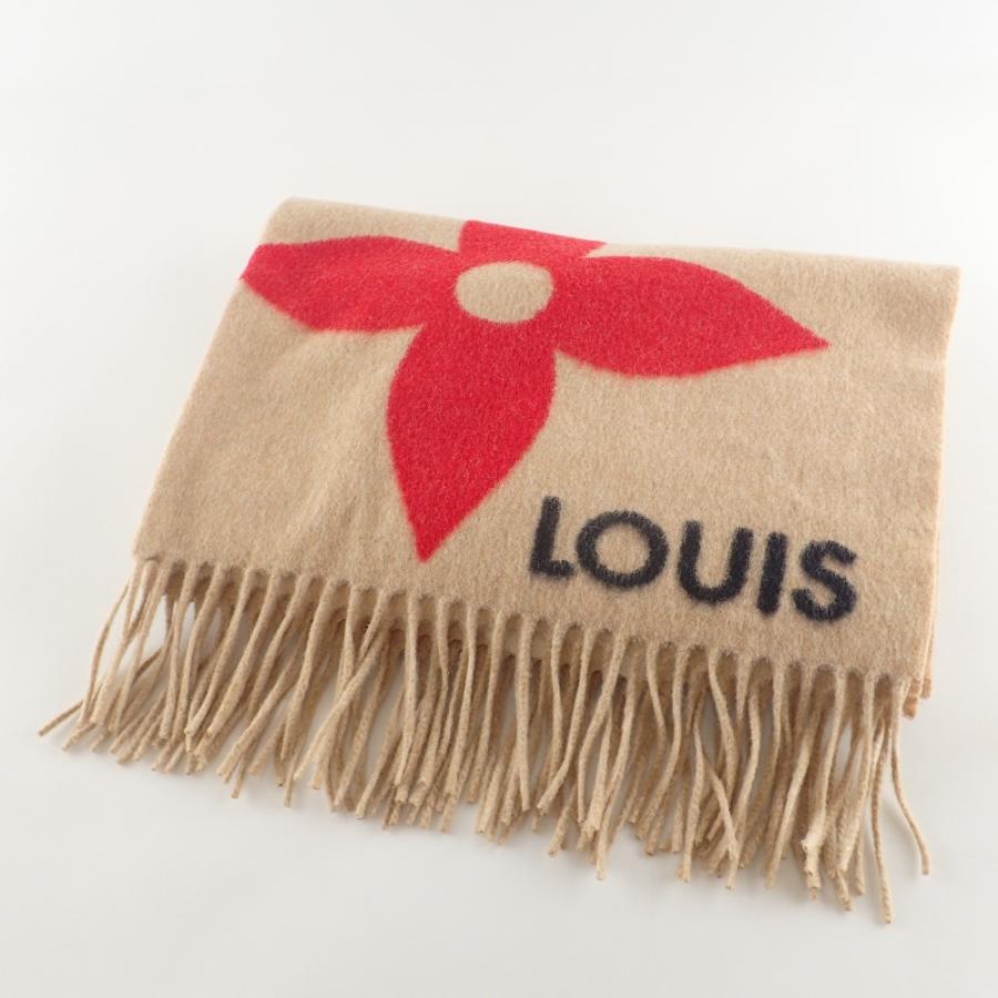 ヴィトン ジ　アルティメット　マフラー 新品同様 LOUIS VUITTON 20年製 M76382 マフラー ・ジ アルティメット