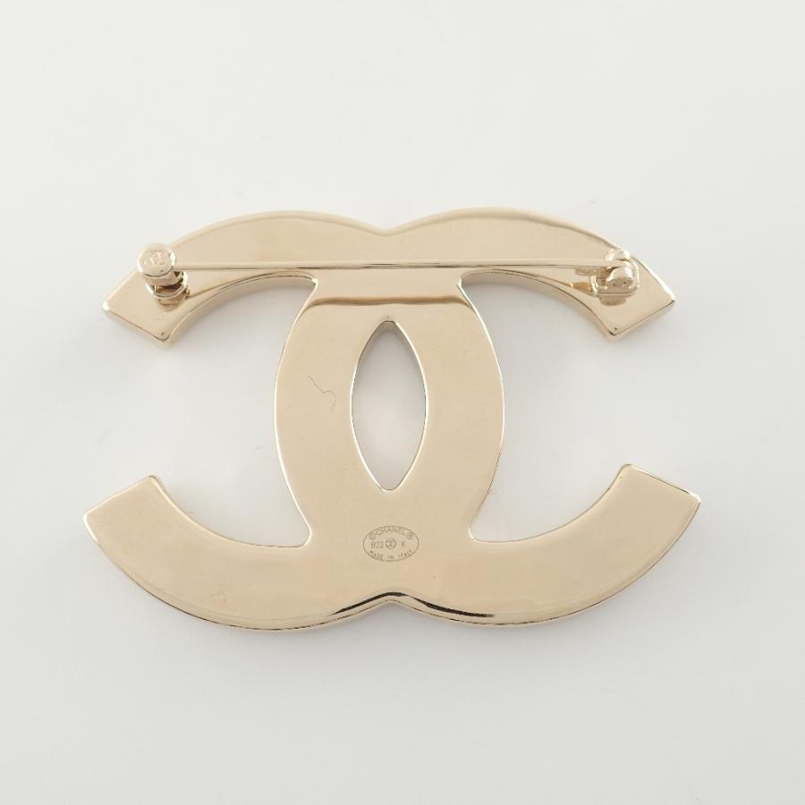 CHANEL（シャネル） 新品同様 B22K ツイード CCココマーク ブローチ