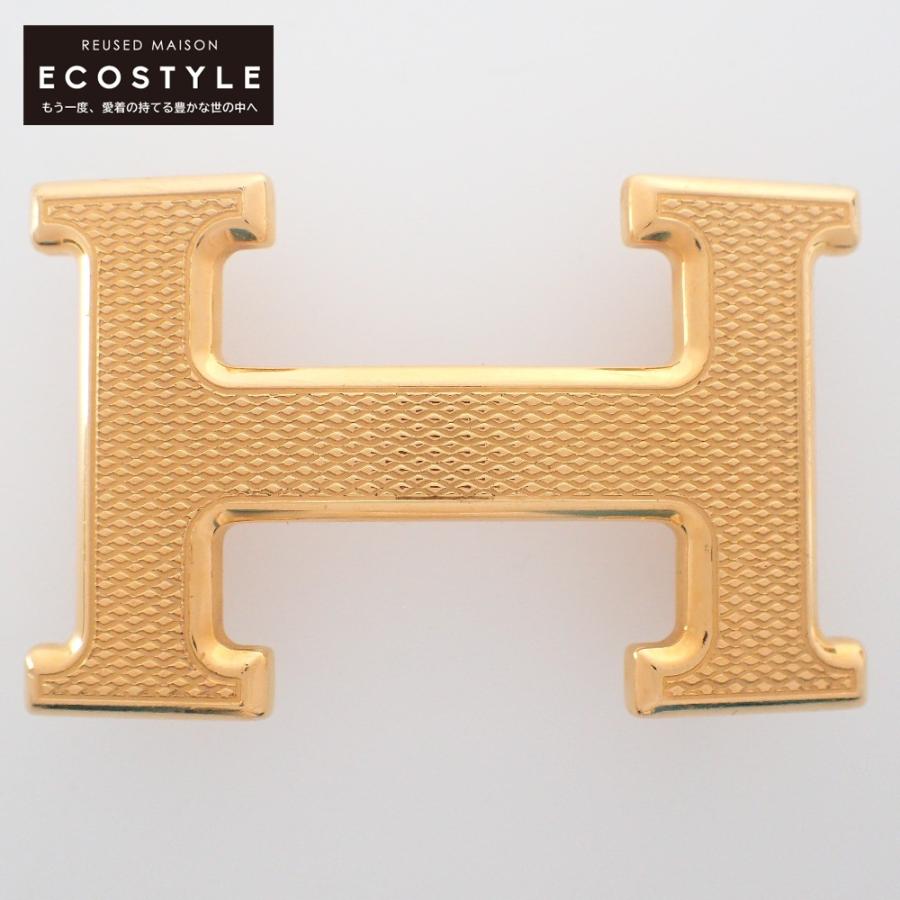 HERMES エルメス ギロッシュ/ギヨシェ金具 Hバックル