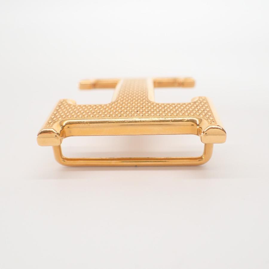 HERMES エルメス ギロッシュ/ギヨシェ金具 Hバックル
