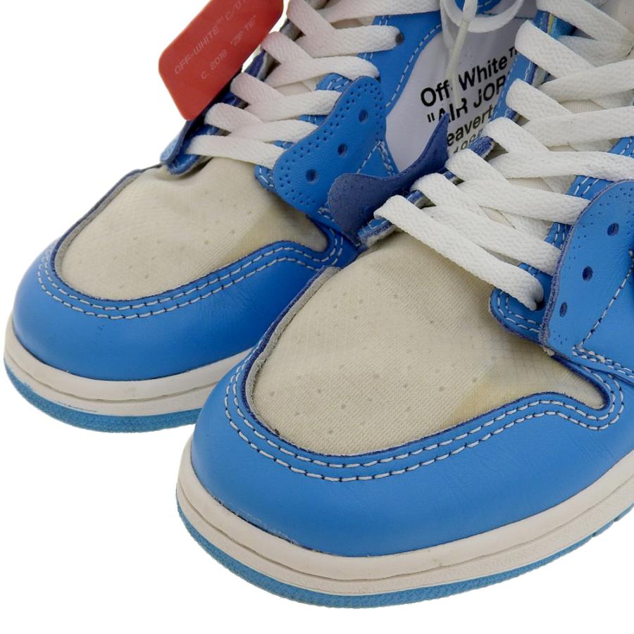 NIKE ナイキ ×オフホワイト OFF-WHITE Air Jordan 1 High UNC NIKE ナイキ ×オフホワイト OFF-WHITE Air Jordan 1 High UNC