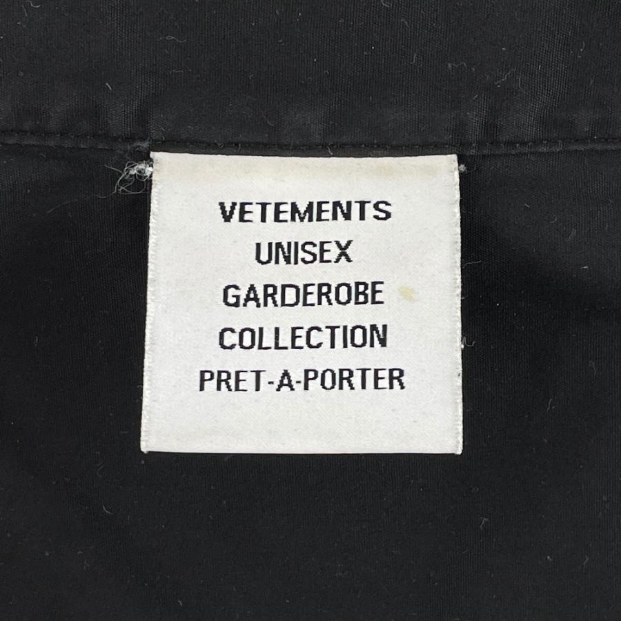 Vetements ヴェトモン UA53SH650B ダブルアナーキーxアームロゴ