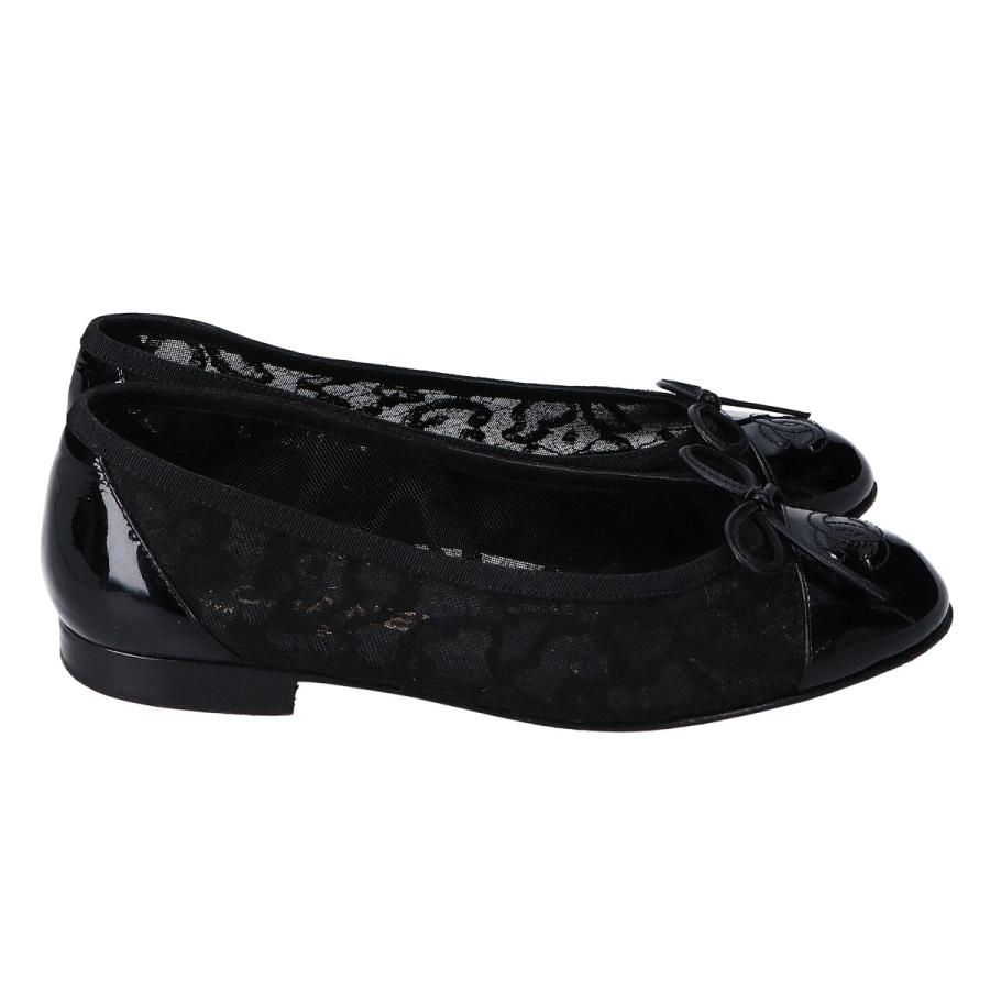 CHANEL（シャネル） 美品/ 14C G29761 BALLERINES バレリーナ レース