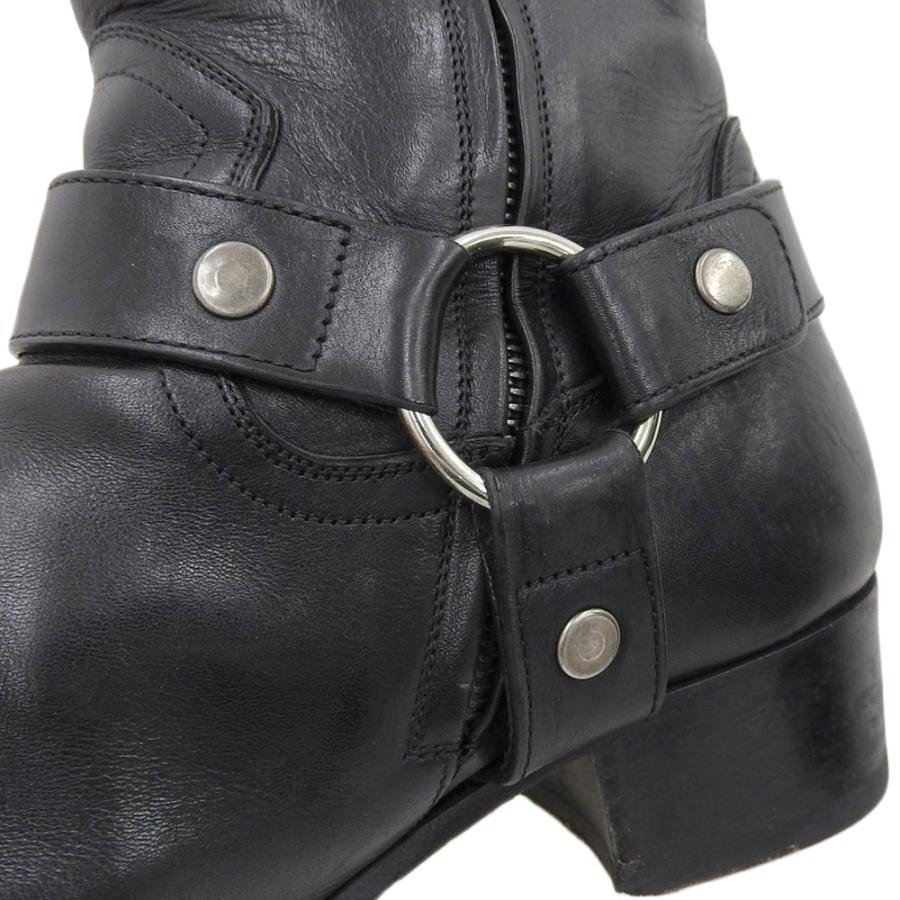 SAINT LAURENT PARIS サンローランパリ レザー ブーツ シューズ メンズ