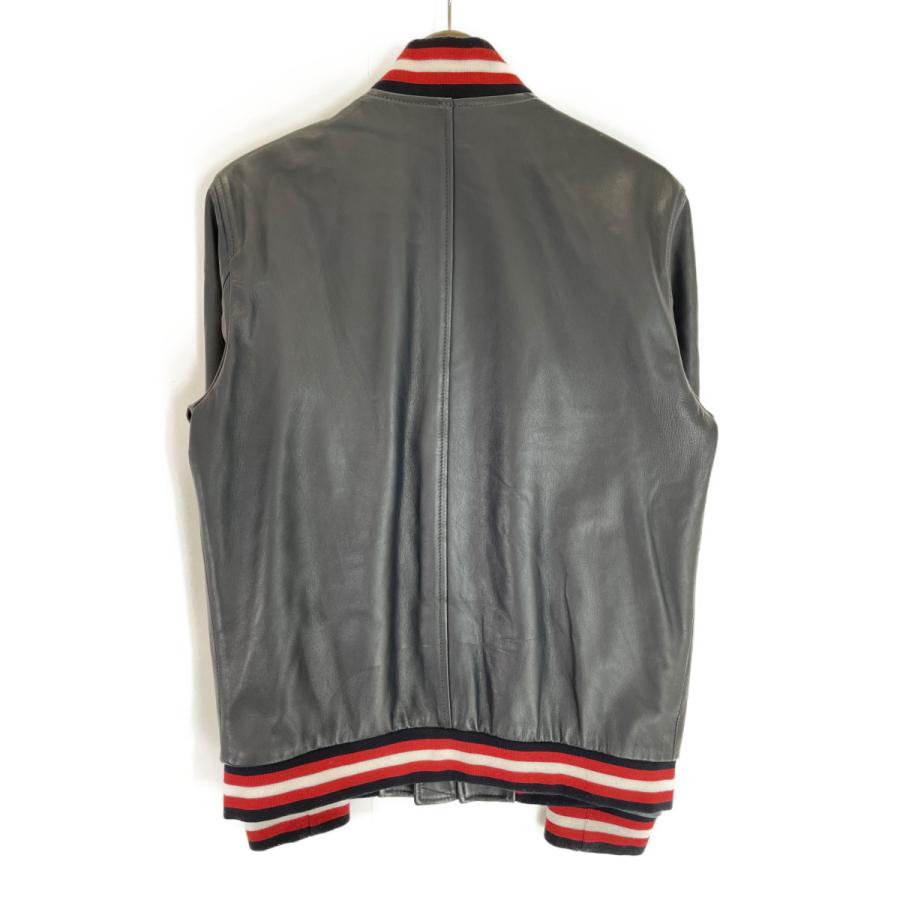 美品 BALLY バリー 本革 柔らかラムレザー レザージャケット ネイビー Bally（バリー） 美品/国内正規 6207420 ラムレザー ジップアップ