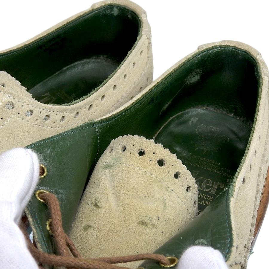 Tricker's 美品 トリッカーズ スエード ウイングチップ シューズ Tricker's 美品 トリッカーズ スエード ウイングチップ シューズ